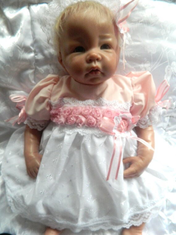 reborn doll dol outfit in lemon white reborn dolls clothes
