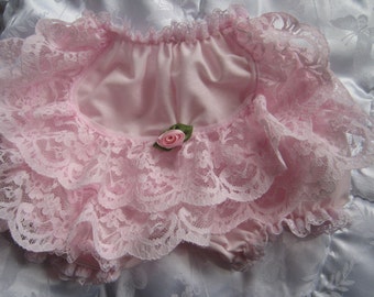 Reborn/Baby  Premmie baby frilly lace knickers/bloomers  small baby doll 16"-18" baby doll bridesmaid dolls clothes