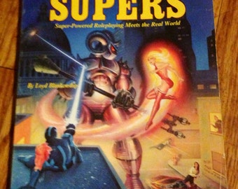 GURPS Supers: Super-Powered Roleplaying Meets the Real World - Vintage/Antique Game