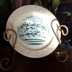 Charles Allerton & Sons Alphabet Plate - Vintage/Antique