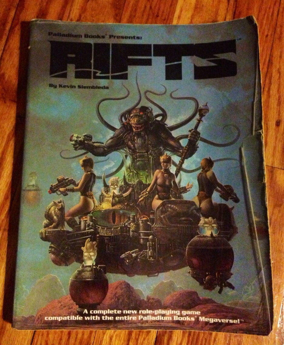 Rifts: Role-Playing Game (RPG) - Vintage/Antique Game