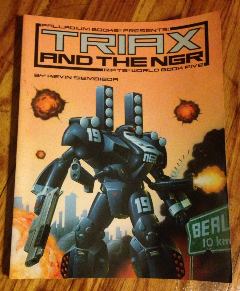 Triax Predator Rifts Triax and the NGR - Rifts World Book Five (RPG) - Vintage/antique Game ...