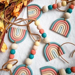 Boho Fall Toast Rainbow Car Mirror Diffuser - Etsy