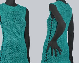 Crochet tunic PATTERN for sizes S-5XL, detailed tutorial in ENGLISH for every row, beach crochet top PATTERN, casual tunic crochet pattern.
