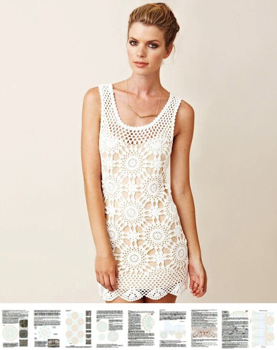 sexy crochet dress