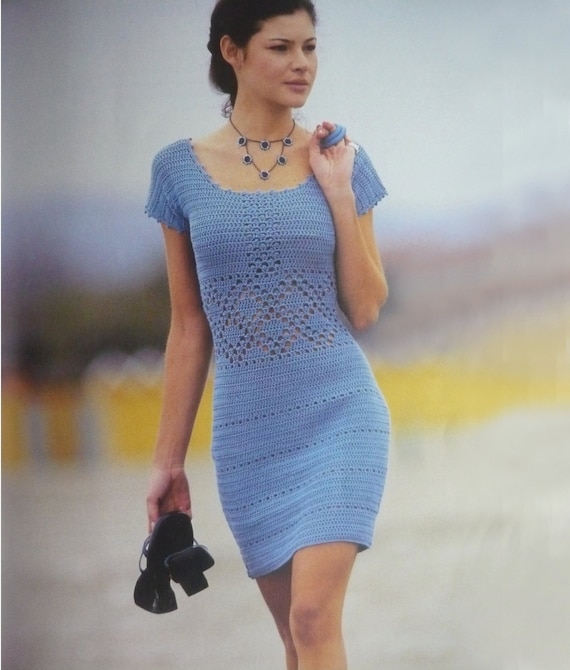 Crochet dress PATTERN crochet cocktail dress PATTERN Etsy