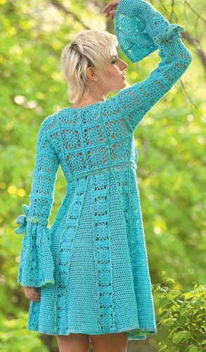 ワンピース AMERI CROCHET RAGLAN LONG DRESS Ameri（アメリ）の「CROCHET RAGLAN LONG DRESS（ワンピース