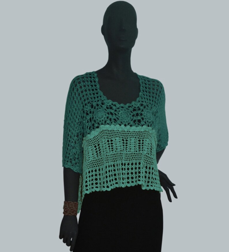 Crochet Top PATTERN one Size Fits Most, Detailed Tutorial in ENGLISH