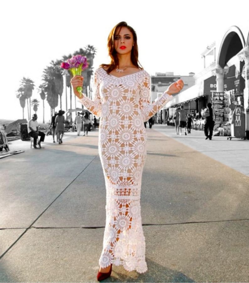 designer crochet dress PATTERN Eternal Sunshine Creations crochet dress Maxi crochet dress PATTERN detailed tutorial in ENGLISH every row