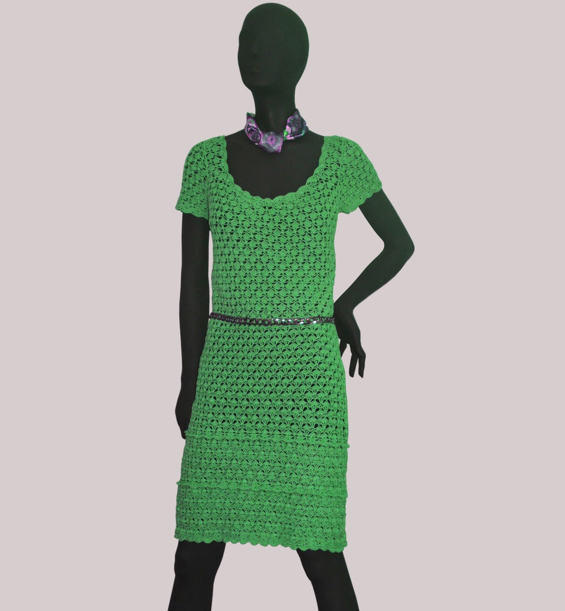 Crochet dress PATTERN for sizes S2XL casual crochet dress Etsy.de