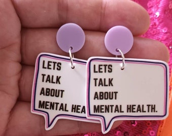 Let's talk about mental health mental health matters depression it ain't weak to speak support coworker sad wellbeing listen are you ok