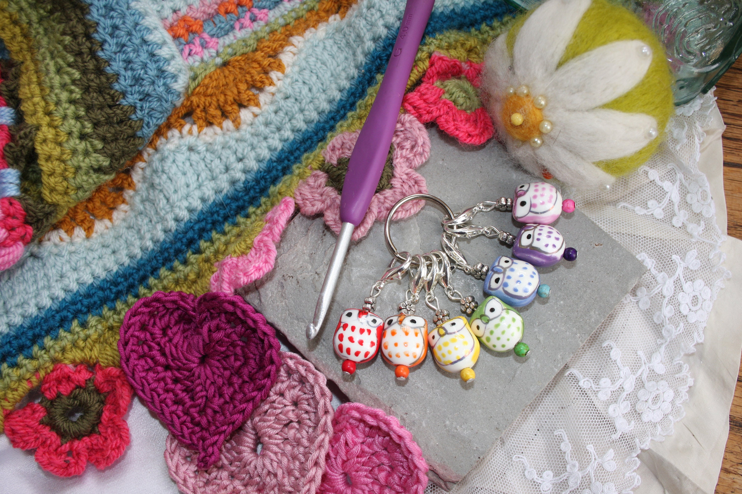Stitch Markers for Crochet or Knitting Holders Keepers Etsy UK