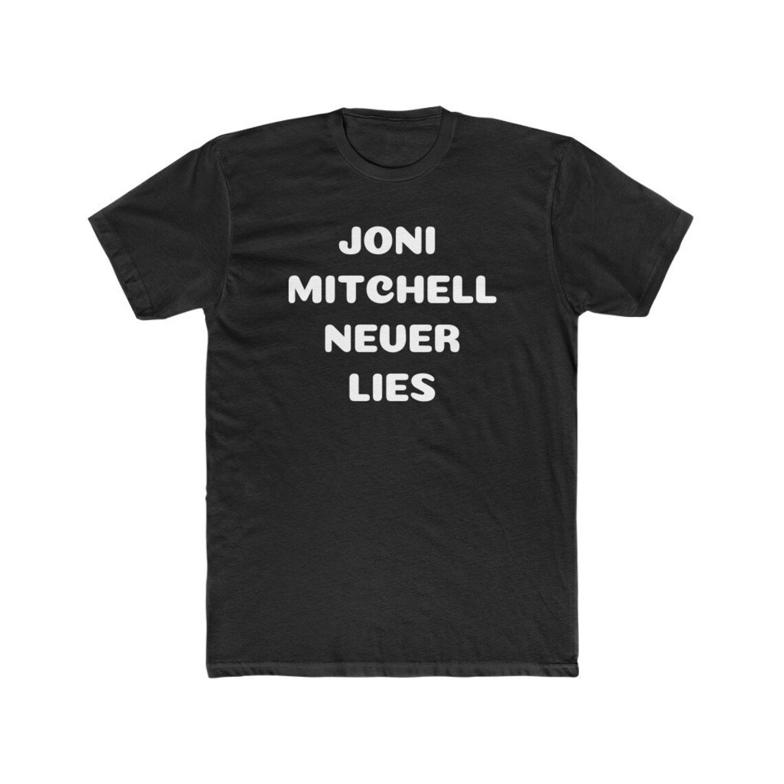 Joni Mitchell Never Lies Tee ATCQ Gifts For Music Lovers A Etsy