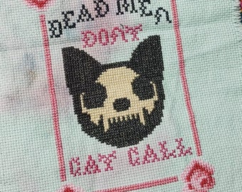 Dead Men - Cross Stitch Pattern - Instant Download