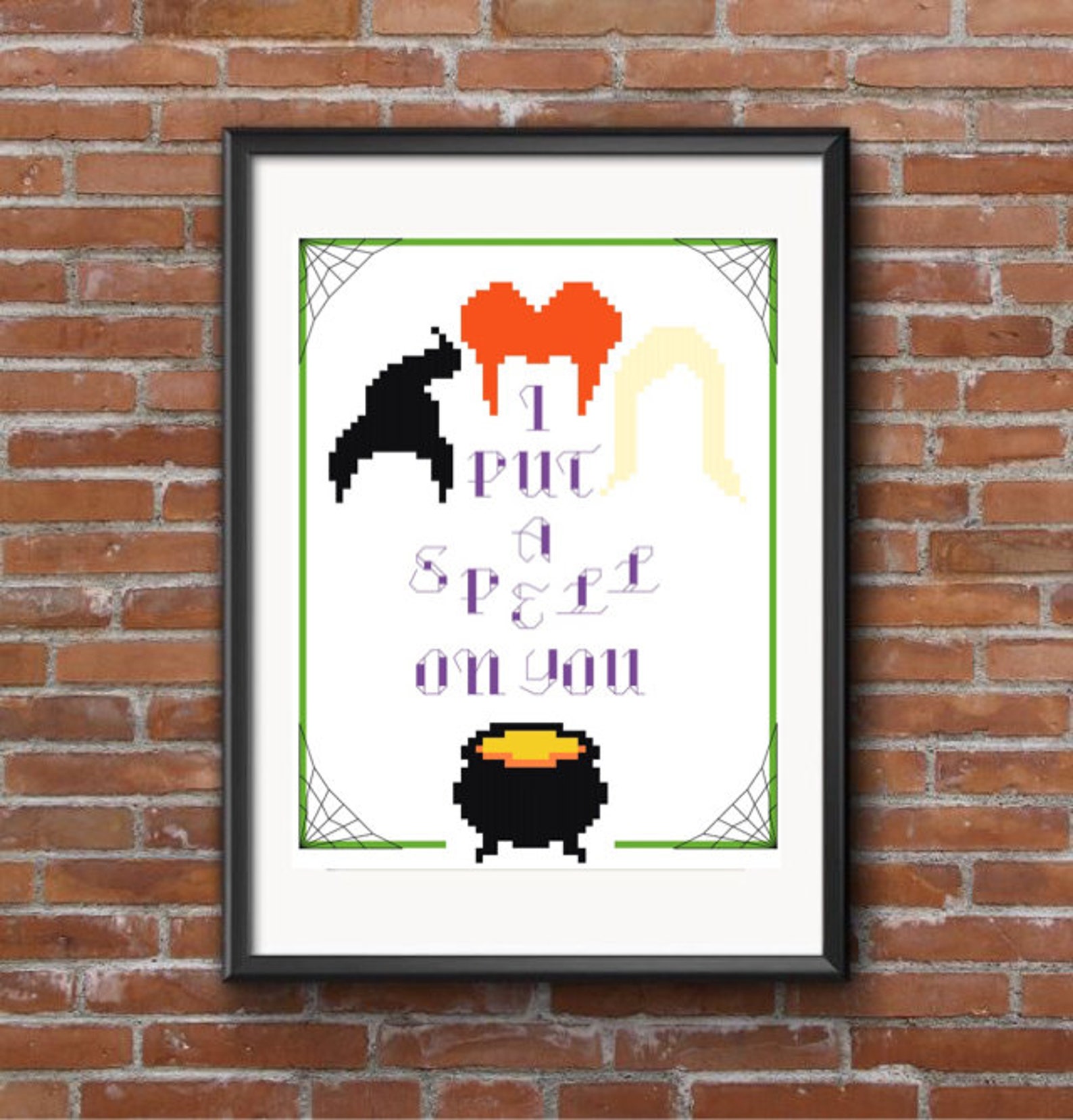 Sanderson Sisters Cross Stitch Pattern Instant Download | Etsy