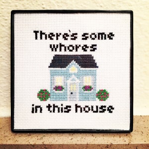 Hoes In This House - Cross Stitch Pattern - Instant Download