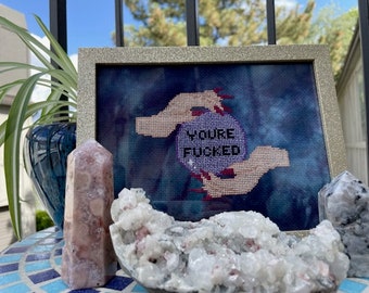 Youre F*cked - Cross Stitch Pattern - Instant Download Mature
