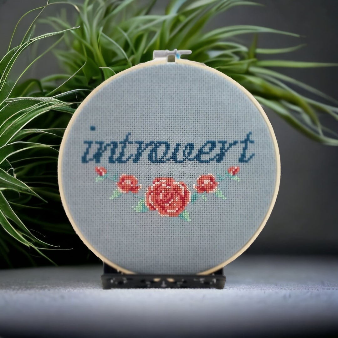 Introvert - Cross Stitch Pattern - Instant Download - Etsy