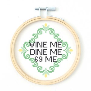 69 Me - Cross Stitch Pattern - Instant Download