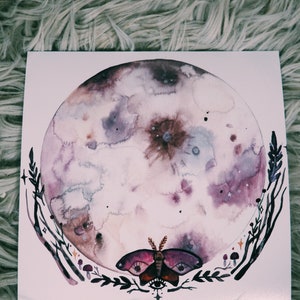 Lavender Moth Moon