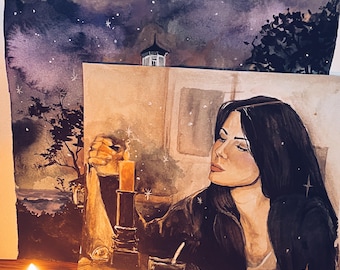 Sally Owens-tryck | Praktisk magi-fanart