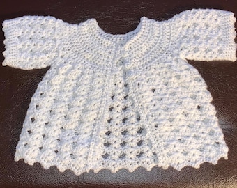 Baby Girl Picot Cardigan