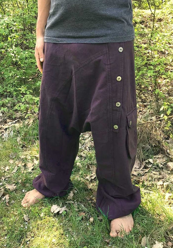 Pluderhose goahose pumphose aladinhose goa monotobi THS Haremshose Schwarz Pumphose Aladinhose Goa Hose