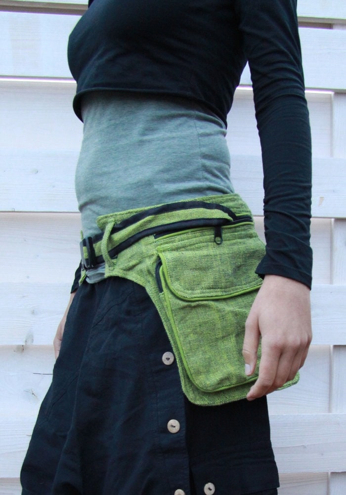 Multi Bag Belt  2-in-1 Pockets Belt or Shoulder Bag - Psylo