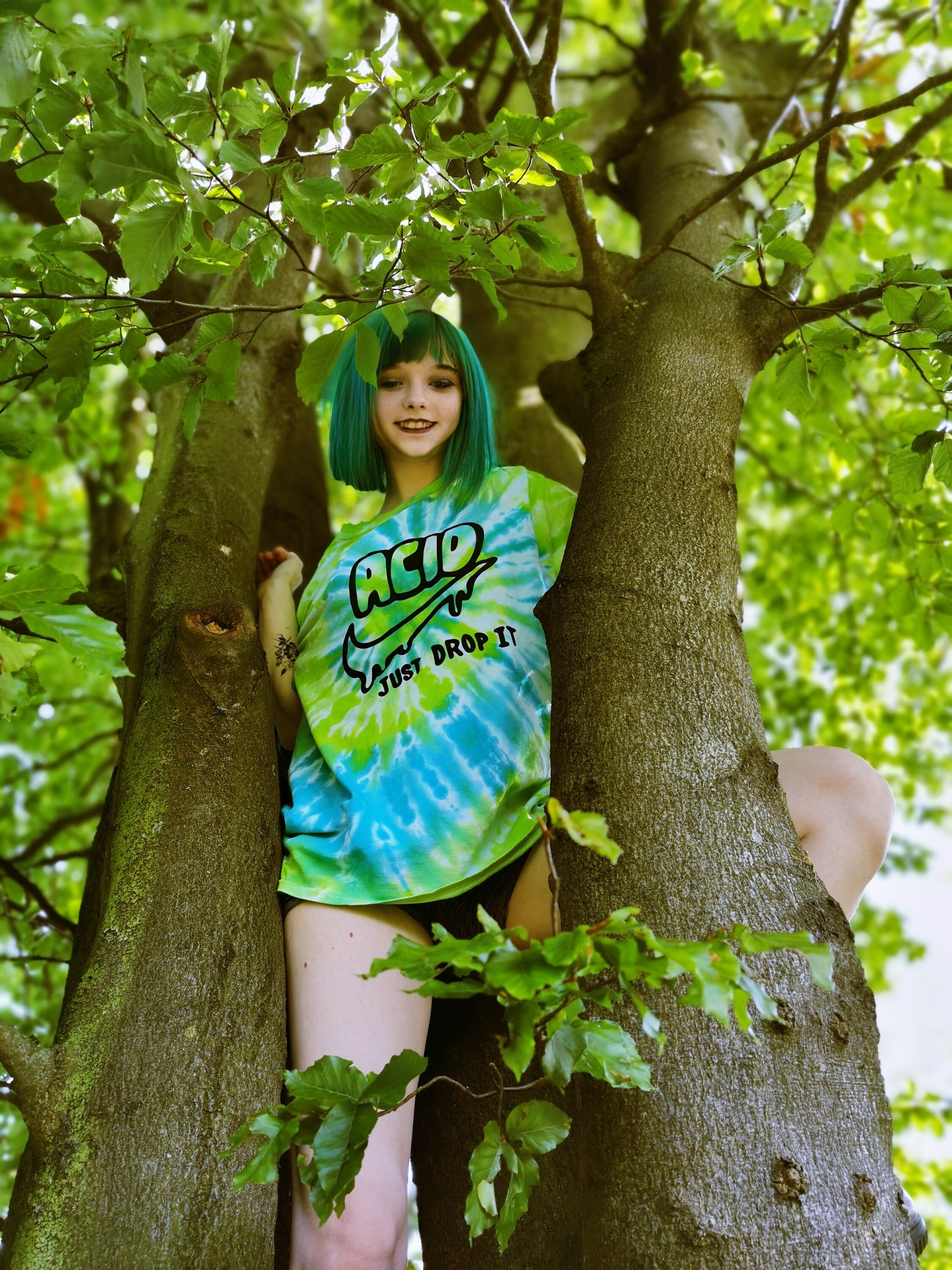 Acid - Just Drop It Tie Dye T-shirt, Perfect for Psychedelic Events Like  Goa, Hippie and Psytrance Parties and Festivals - Etsy UK