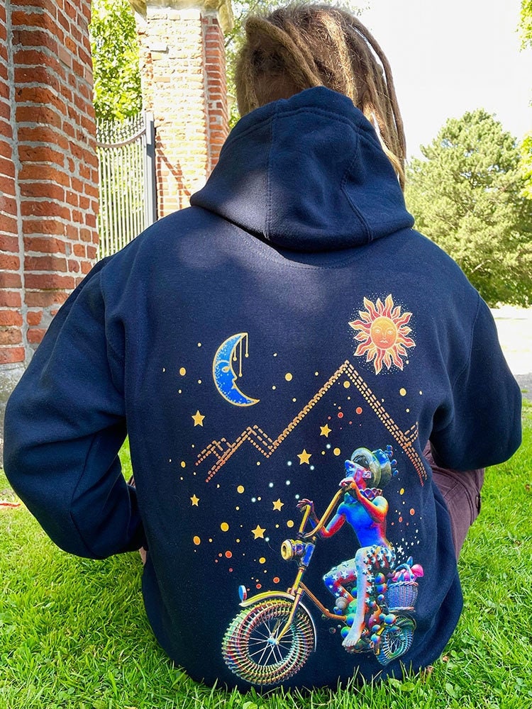 Albert Hofmann Cosmic Traveller Lsd Hoodie, Sweatshirt for 