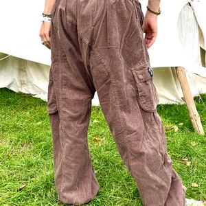 Brown Harem Pants