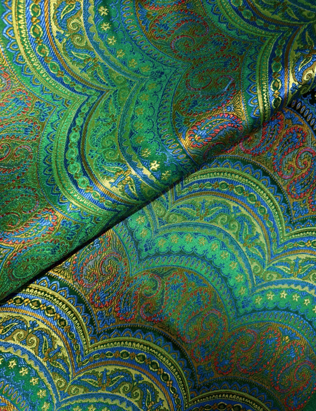 7 Color-lace Pattern Brocade Fabric, Jacquard Fabric, Tang-suit Dress ...
