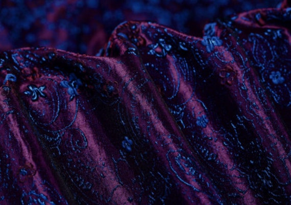 Seulement un haut tissus de qualité 3D fleur fleur 3D en tissu jacquard, violet couleur bleu jacquard, tissus Français, jacquard recto-verso, tissu Couture d8bafc Seulement un haut tissus de qualité 3D fleur fleur 3D en tissu jacquard, violet couleur bleu jacquard, tissus Français, jacquard recto-verso, tissu Couture d8bafc