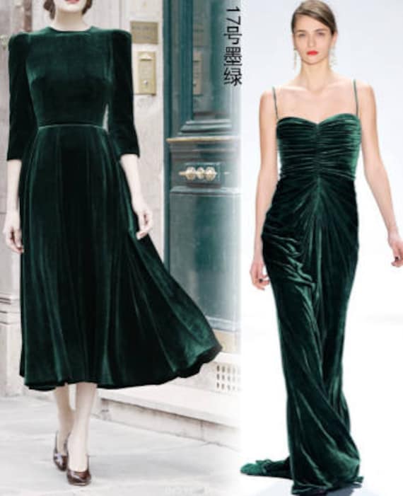 Green Silk Dress