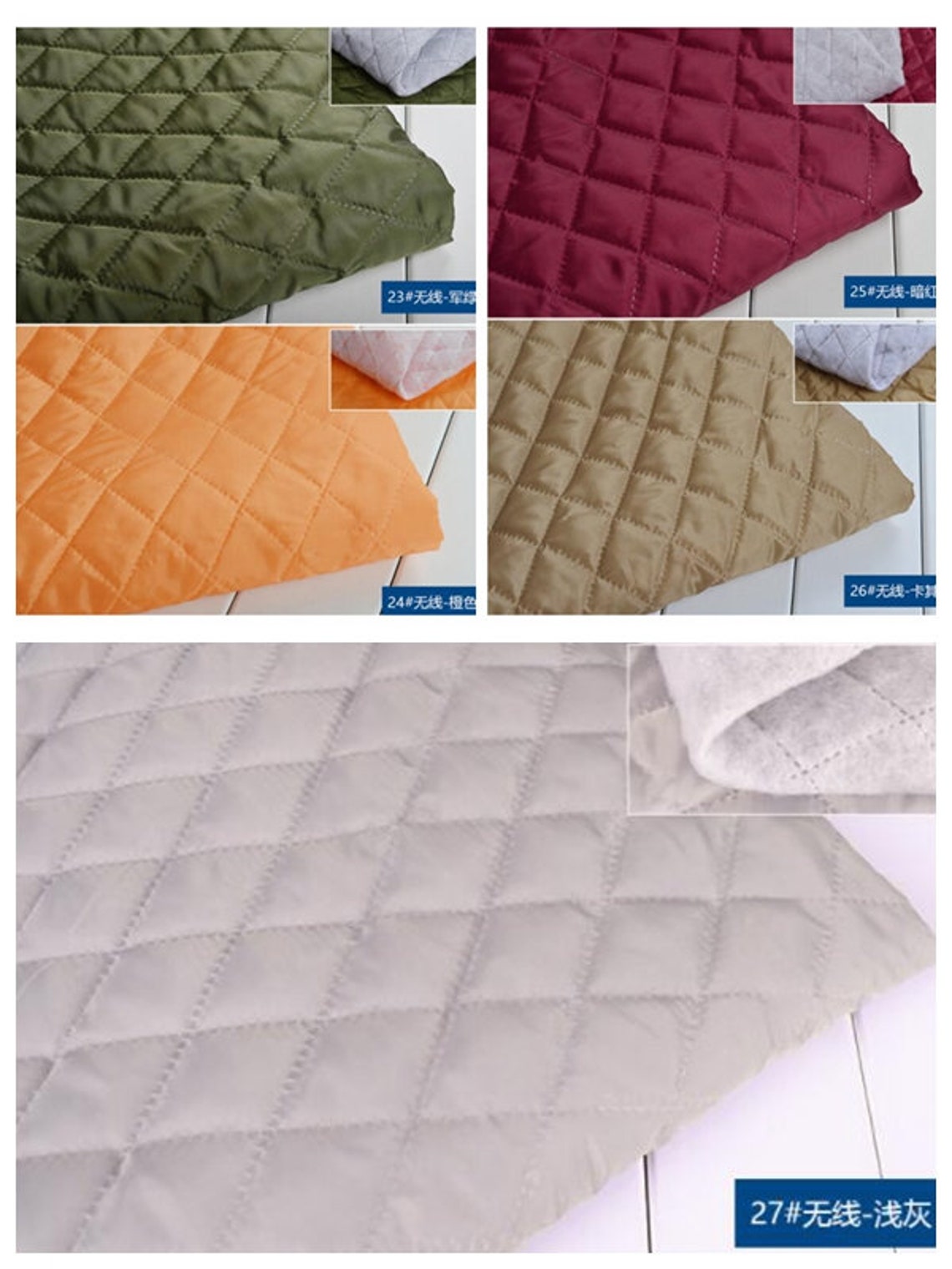 Autumn and Winter Lining Fabric Thicken Lining Fabric Cotton Etsy