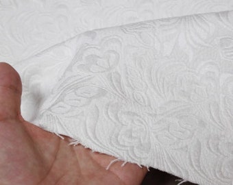 Sale, Schwarz / Lila / Off-White / Marineblau Stoff, Jacquard-Stoff im geprägten Stil, Brautkleid, Brokatstoff, Für Partykleid
