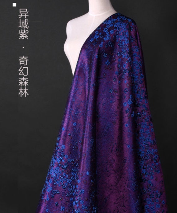 Seulement un haut tissus de qualité 3D fleur fleur 3D en tissu jacquard, violet couleur bleu jacquard, tissus Français, jacquard recto-verso, tissu Couture d8bafc Seulement un haut tissus de qualité 3D fleur fleur 3D en tissu jacquard, violet couleur bleu jacquard, tissus Français, jacquard recto-verso, tissu Couture d8bafc