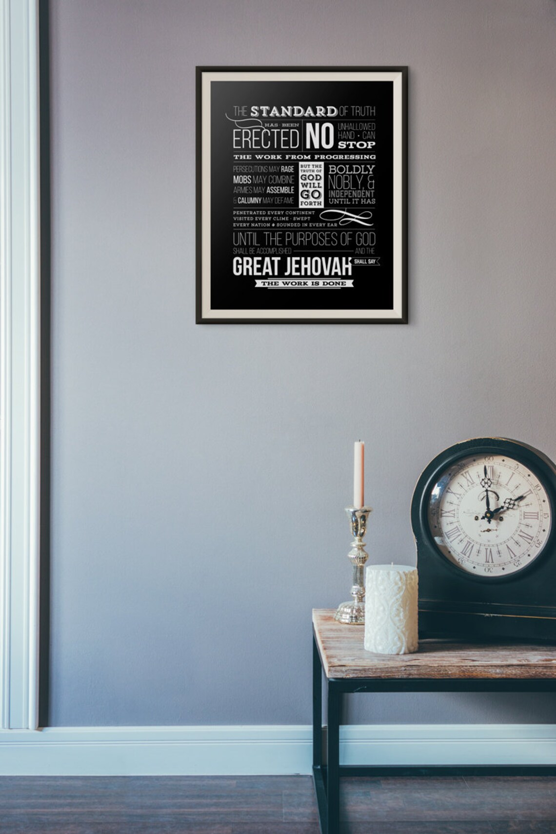 LDS Missionary Standard Of Truth LDS Poster FREE U.S. | Etsy