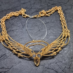 Wing Tiara - 24K Gold Plated