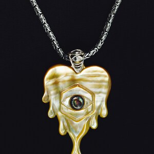 Sweet Heart Honey Bee Love - Pendant