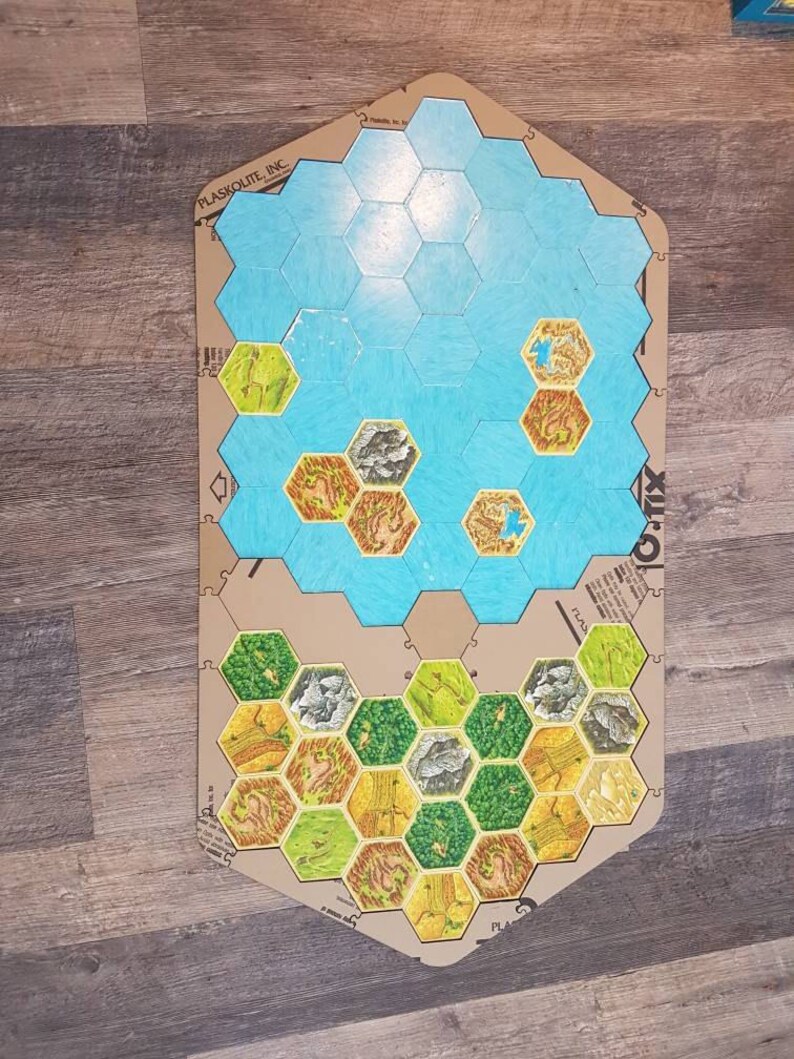 Settlers of Catan Large Pirates Map 1-4 Editions | Etsy