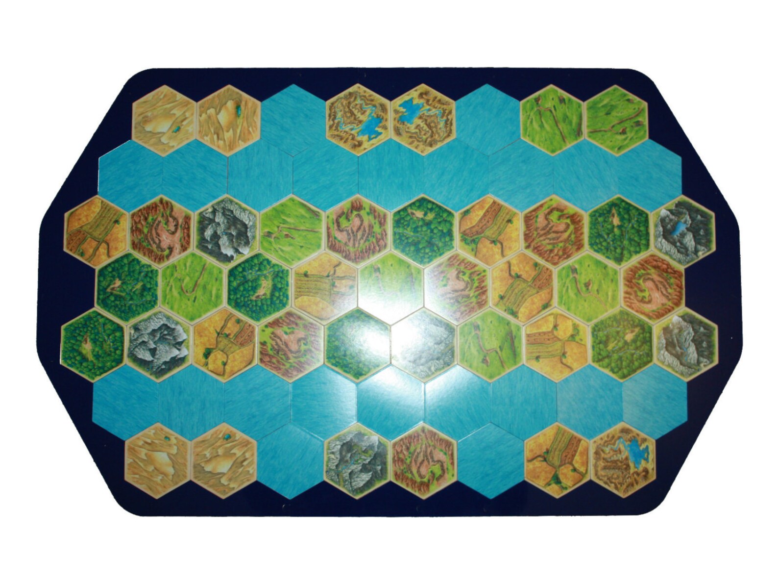 Settlers of Catan Border Fix w/expansion Seafarers version | Etsy