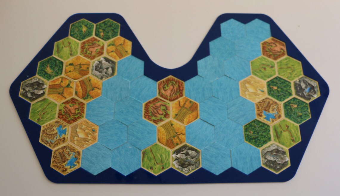 Custom Settlers of Catan border set 1-4th Editions | Etsy