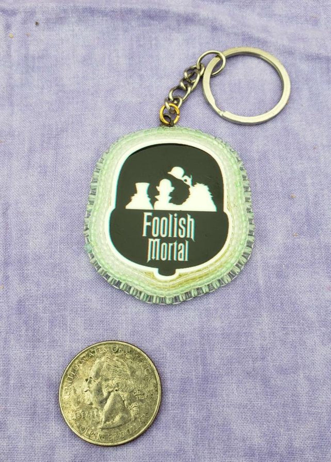 Ghost Rider Key Chain Glow in the Dark Spooky Ghost Ride Key Chain - Etsy
