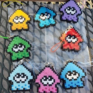 Splatoon Squid Phone Charms: Pick Your Color