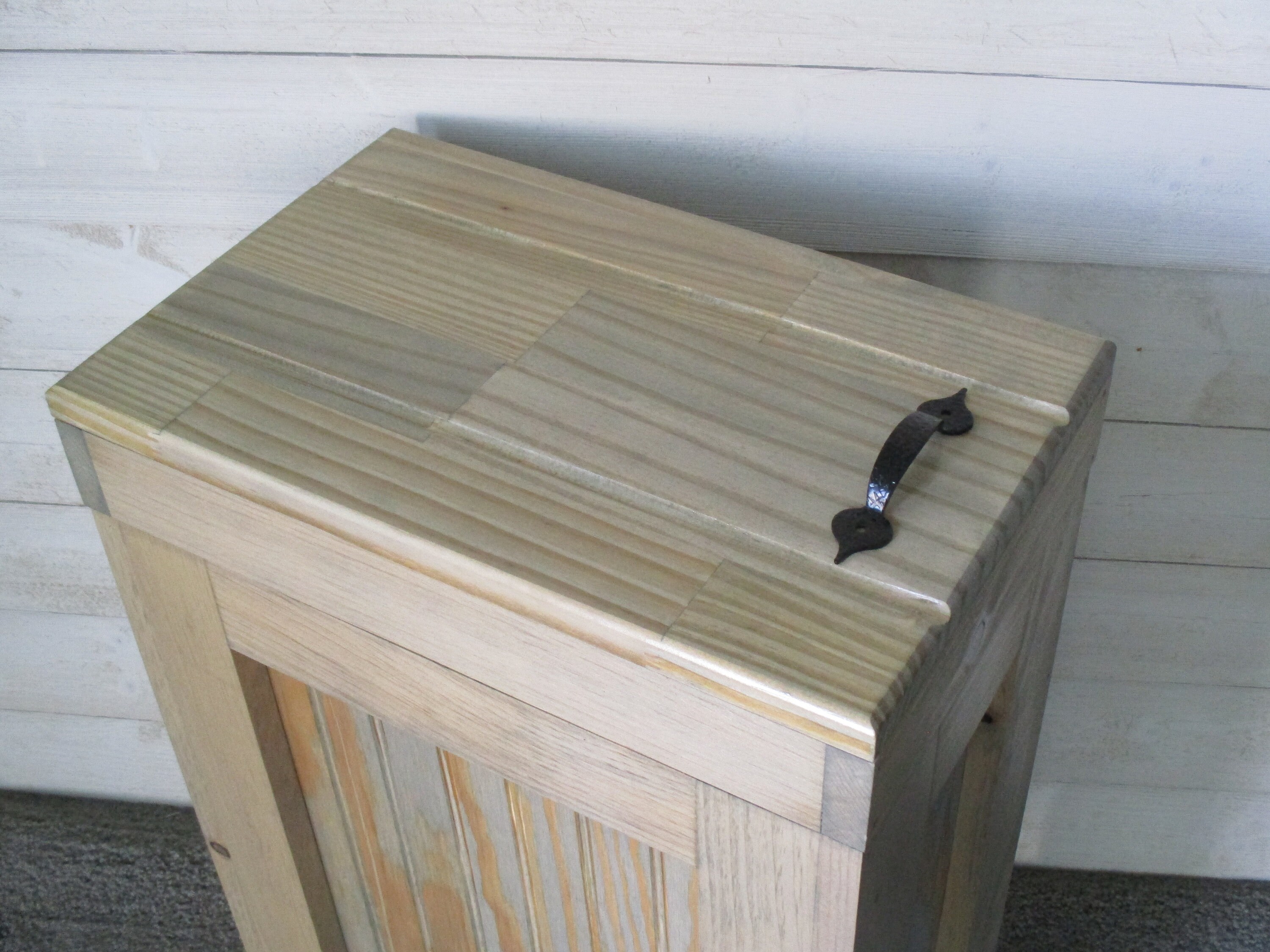 Dog Food Storage Container / Wood Dog Food Storage / Pet Food Etsy