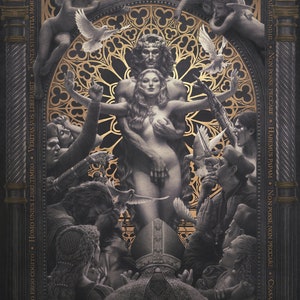 Borgia - Extra Large Fine Art Poster - Pandora Young