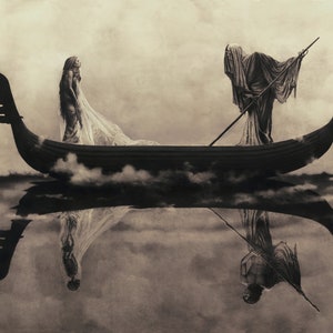 Styx - Fantasy Kunstdruck - Pandora Young