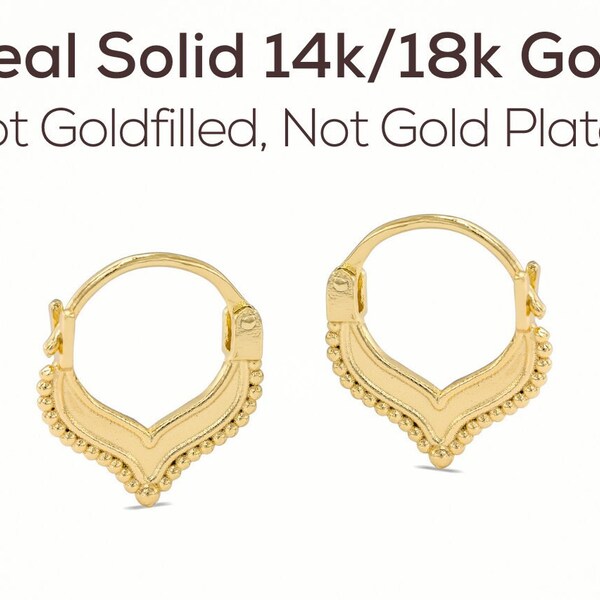 Indian Gold Earrings Etsy