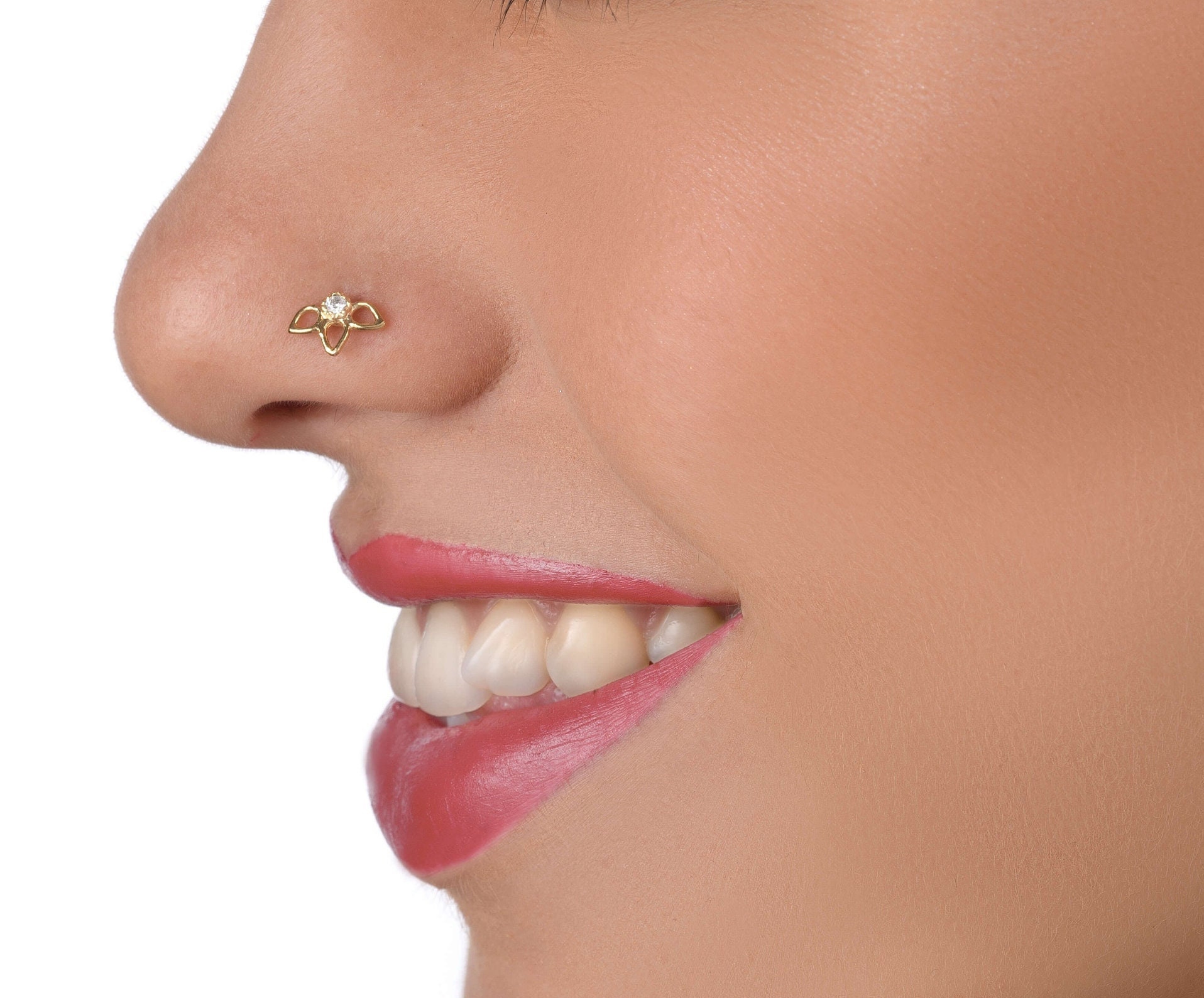 Lotus flower nose stud outlet